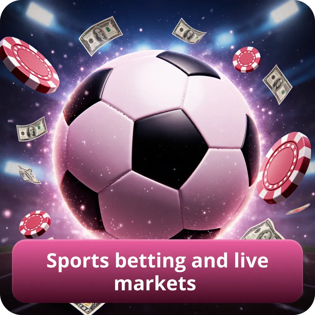 Sports betting and live markets