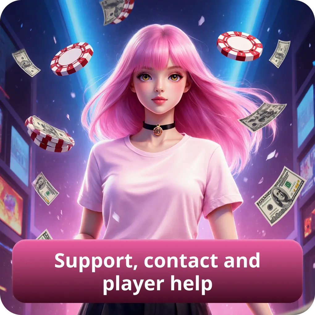 Support, contact and player help